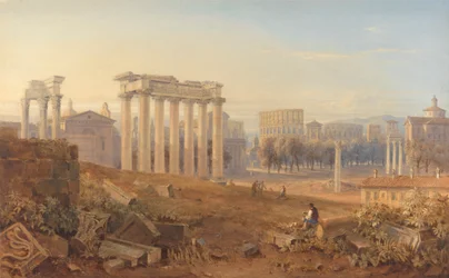Udsigt over Forum i Rom