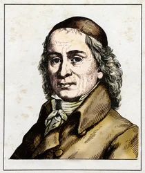 Portræt af den tyske teolog August Hermann FRANCKE (1663-1727)