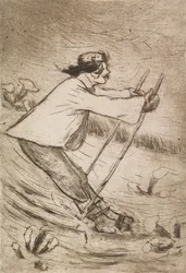 Gallen-Kallela på ski