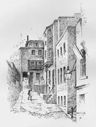 Indgang til det romerske bad, 1890