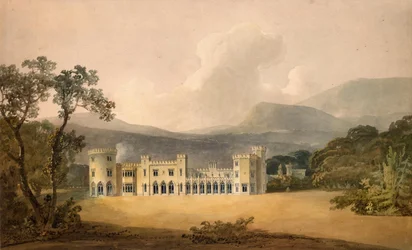 Havefacade på Shanbally Castle, County Tipperary