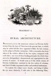 Illustration fra «Fragments on the Theory and Practice of Landscape Gardening», udgivet 1816