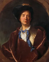 Portræt af Bernard Le Bovier de Fontenelle (Rouen