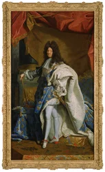 Portræt af Ludvig XIV, ca. 1701