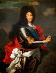 Portræt af Ludvig 14. af Frankrig