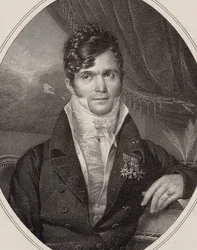 Portræt af dirigenten og komponisten Gaspare Spontini 1774-1851, 1824.