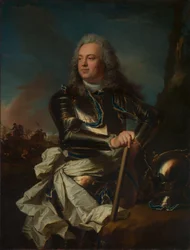 Portræt af en generalofficer, ca. 1710.