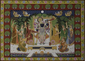 Gopis, der tilbeder Krishna