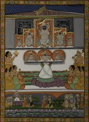 Hengivenhed over for Krishna-templet