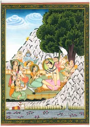 Shiva og Parvati – Den guddommelige sammenkomst