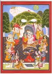 Shiva og Parvati – Den guddommelige sammenkomst