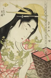 Skolens hånd Tsukioka af te hyukoh, ca. 1797