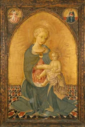 Madonna of Ydmygheden, ca. 1900 (tempera på panel)
