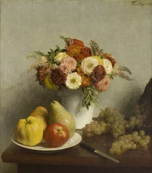 Blomster og Frugt, 1865