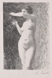 Studie for Eva, 1898.