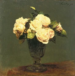 Hvide roser, 1873