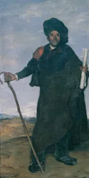 Portræt af digteren Don Miguel, ca. 1900.