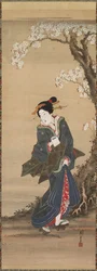 Courtesane, 1800-tallet.