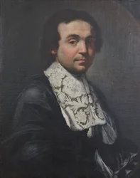 Portræt af en mand, ca. 1670 (olie på lærred)