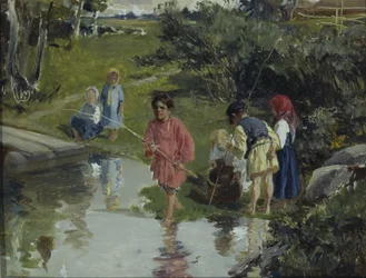 Børnefiskeri, 1882