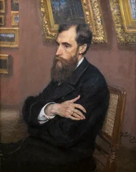 Portræt af Pavel Mikhailovich Tretyakov