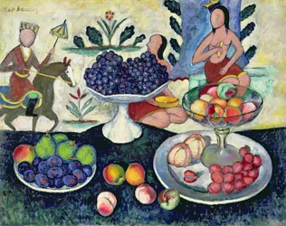 Stilleben af frugt, 1913