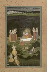 63.794 Tambula-Seva, Krishnanagar, Vestbengalen, 1750