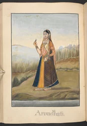 Arundhati, Vashishthas kone