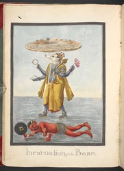 Vildsvineinkarnationen, Varaha-avatara, Vishnus tredje inkarnation