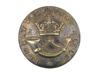 Button, Bombay Volunteer Rifles, før 1901