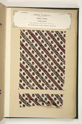 Bomuldstryk, Fatehgarh, Uttar Pradesh, Indien, Piece Goods, nr. 310 fra 