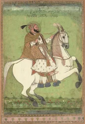 Rytterportræt af sultan Abu