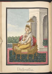 Kong Dasaratha, konge af Ayodhya og far til Rama