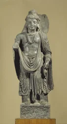 Maitreya, Gandhara (grå skifer)