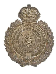 Pung bælteplade, Bombay Volunteer Rifles, 1877-1901