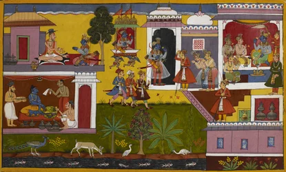 Rāma vender tilbage til Ayodhya og planlægger Rajasuya-ofringen, men Bharata fraråder ham det.