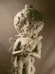 Statue af Ganga, Mahanad, Bengal, Sena-dynastiet (1050-1202)
