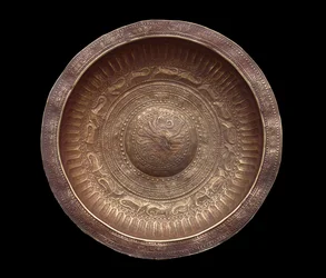 Ceremoniel brystskål, molukker (guld)