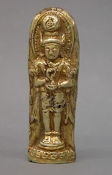 Skulptur af Bhairava, ca. 1300 (guld)
