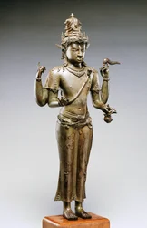 Shiva Mahadeva (bronze, guld og sølv)