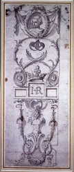Design til et dekorativt panel