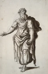 Merlin, ca. 1610 (pen og blæk på papir)