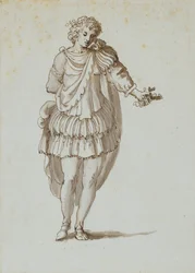 Zephyrus (pen og blæk på papir)
