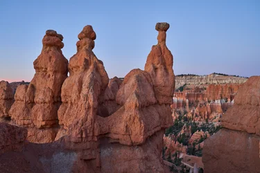 Et landskab i Bryce Canyon National Park, Utah, 2020