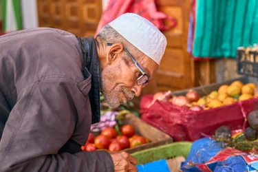 Et gadebillede i medinaen i Rabat, Marokko, 2022 (foto)