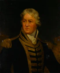 Admiral Charles Middleton, senere Lord Barham (1726-1813), begyndelsen af det 19. århundrede (olie på lærred)