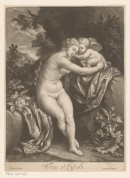 Venus og Amor Venus og Amor (titel på objekt)