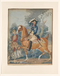 William V til hest