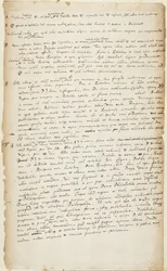 Optegnelse over et forsøg i seks stadier, der begynder med destillation efterfulgt af forbrænding, yderligere destillation, afkogning, kalcinering og sublimering, ca. 1700