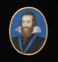 nr. 3869 Ludovic Stuart, 2. hertug af Lennox og hertug af Richmond (1574-1624) (wc på vellum på kort)
